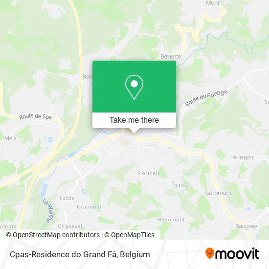Cpas-Residence do Grand Fâ map