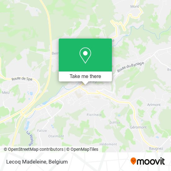 Lecoq Madeleine map