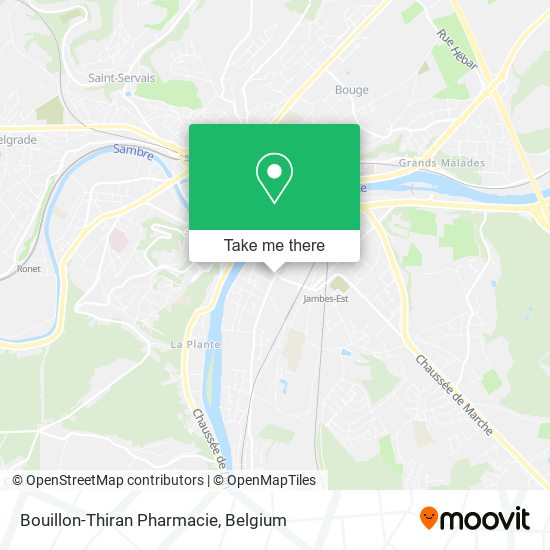 Bouillon-Thiran Pharmacie plan