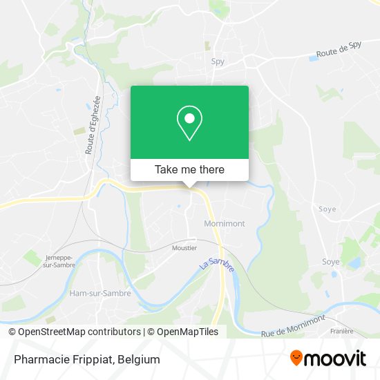 Pharmacie Frippiat map