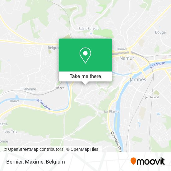 Bernier, Maxime map
