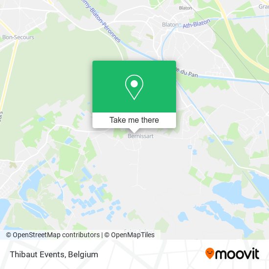 Thibaut Events map