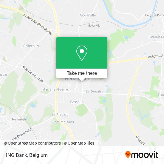 ING Bank map