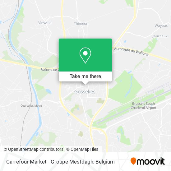 Carrefour Market - Groupe Mestdagh map