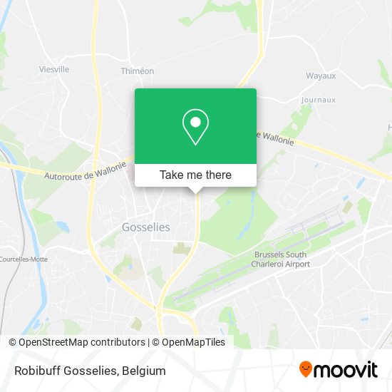 Robibuff Gosselies map