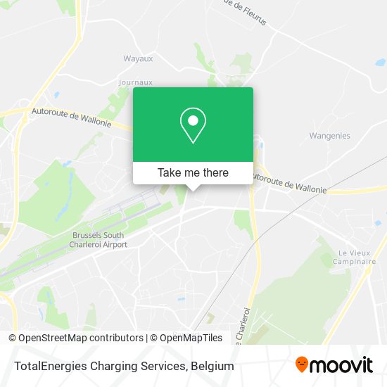 TotalEnergies Charging Services map