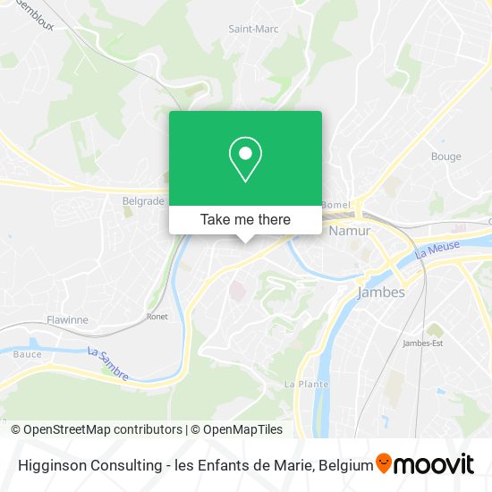 Higginson Consulting - les Enfants de Marie map