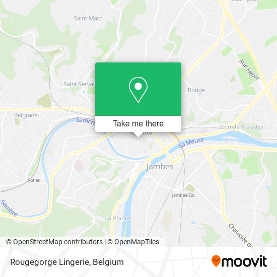 Rougegorge Lingerie map
