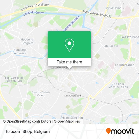 Telecom Shop map