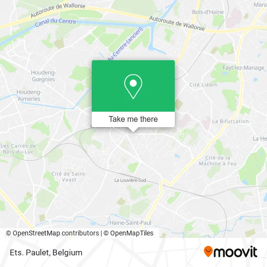 Ets. Paulet map