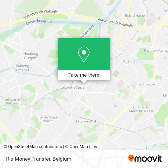 Ria Money Transfer map