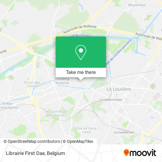 Librairie First Dae map