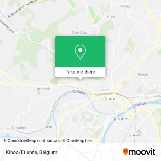 Kinoo/Etienne map