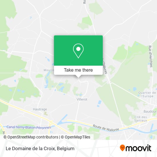 Le Domaine de la Croix map