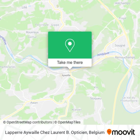 Lapperre Aywaille Chez Laurent B. Opticien plan