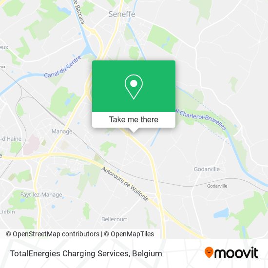 TotalEnergies Charging Services map