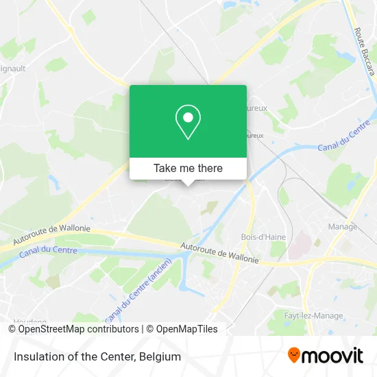 Insulation of the Center map