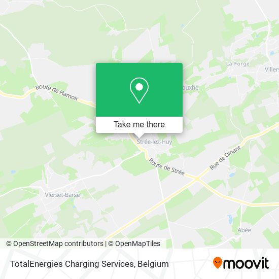 TotalEnergies Charging Services map