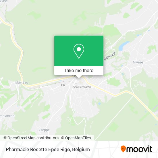 Pharmacie Rosette Epse Rigo map