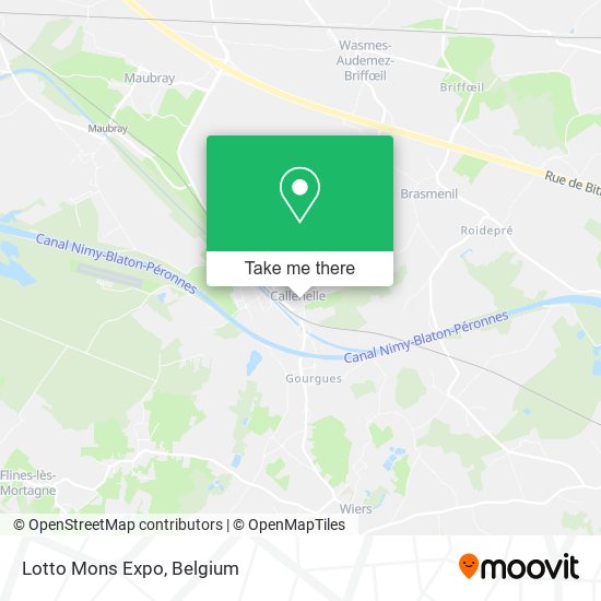 Lotto Mons Expo map
