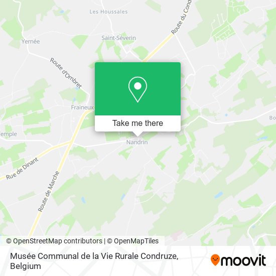 Musée Communal de la Vie Rurale Condruze map