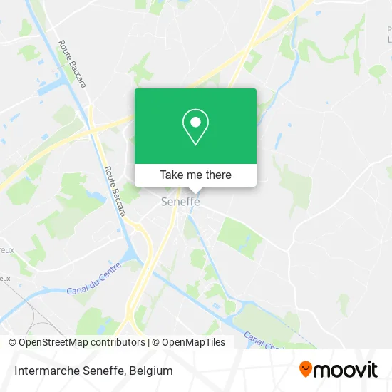 Intermarche Seneffe map