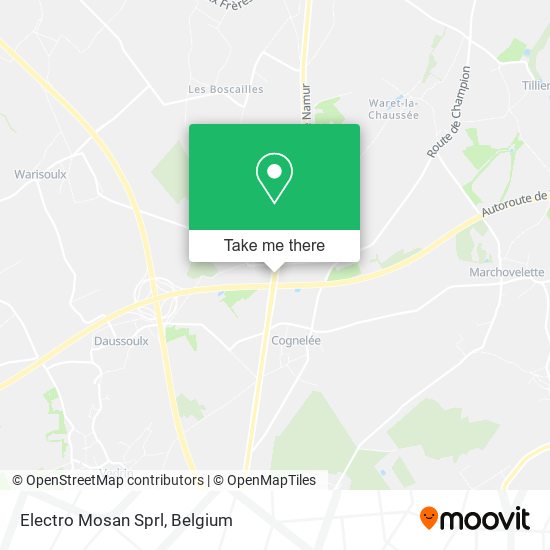 Electro Mosan Sprl map