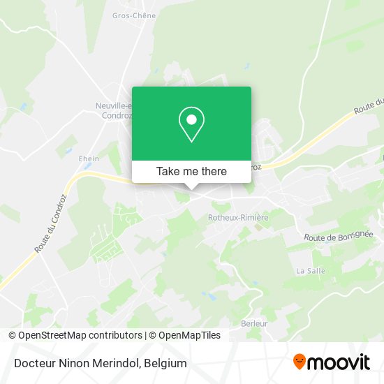 Docteur Ninon Merindol map