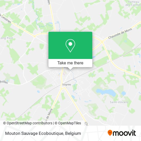 Mouton Sauvage Ecoboutique map