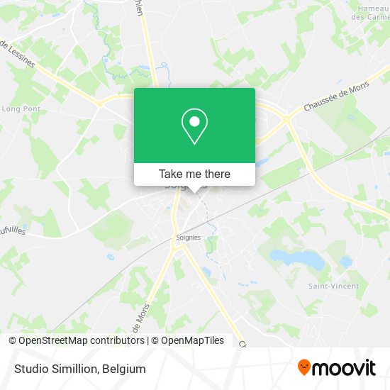 Studio Simillion map