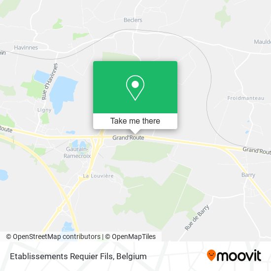Etablissements Requier Fils map