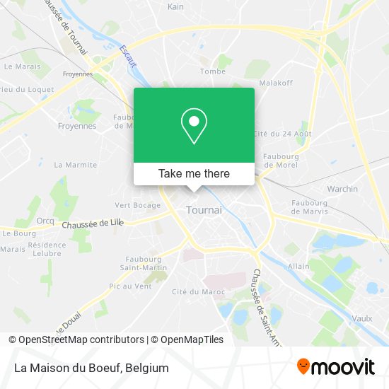 La Maison du Boeuf plan