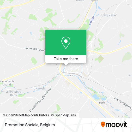 Promotion Sociale map