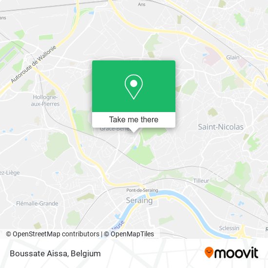 Boussate Aissa map