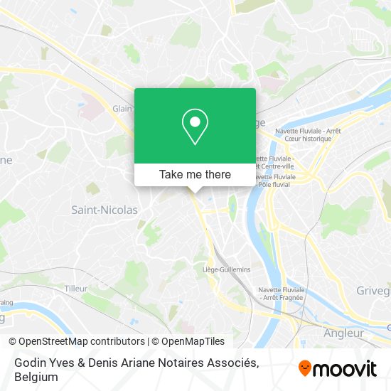 Godin Yves & Denis Ariane Notaires Associés plan