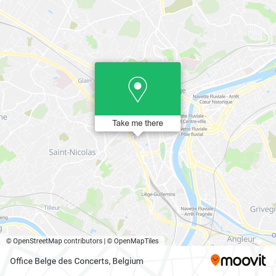 Office Belge des Concerts map