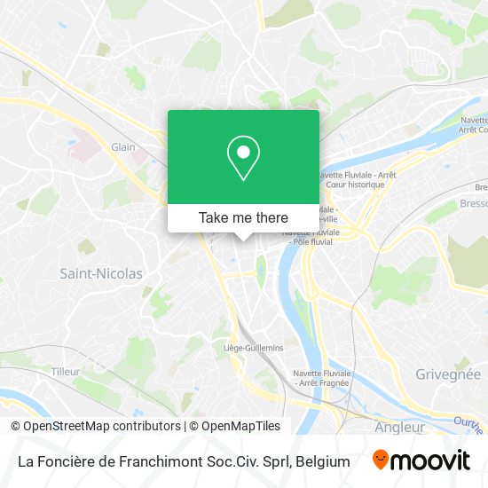 La Foncière de Franchimont Soc.Civ. Sprl map
