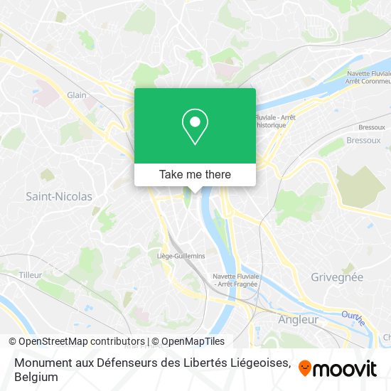 Monument aux Défenseurs des Libertés Liégeoises map