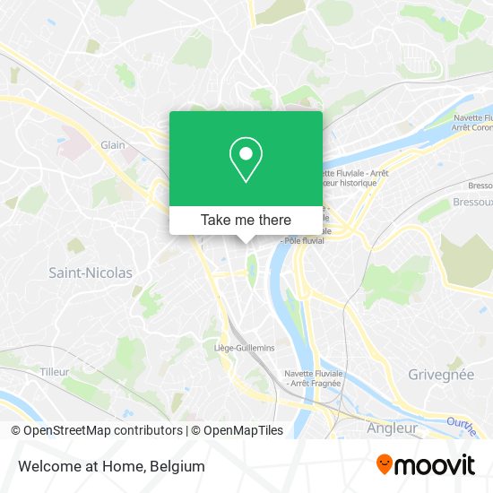 Welcome at Home map