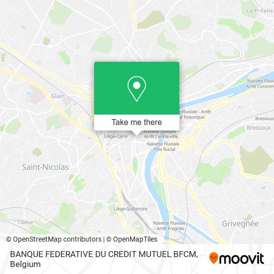 BANQUE FEDERATIVE DU CREDIT MUTUEL BFCM map