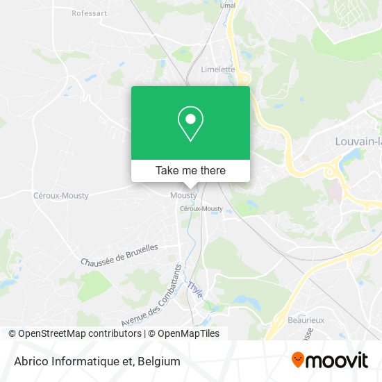 Abrico Informatique et map