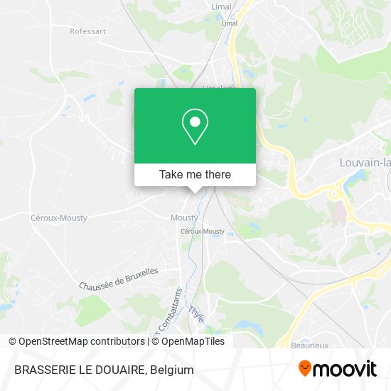 BRASSERIE LE DOUAIRE plan