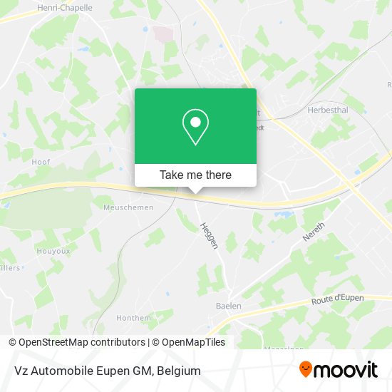 Vz Automobile Eupen GM map