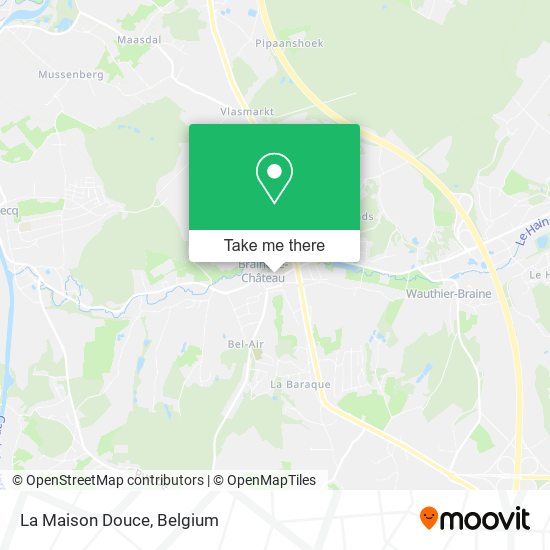 La Maison Douce map