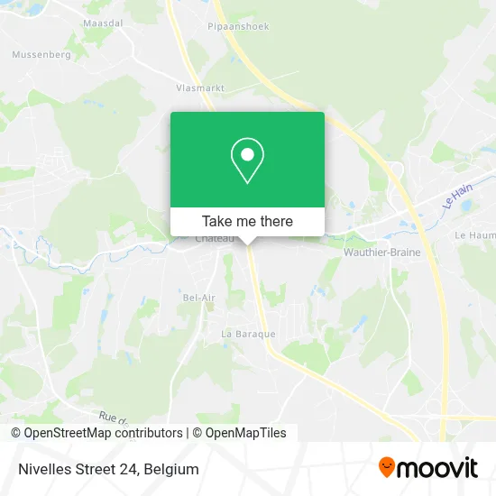 Nivelles Street 24 map