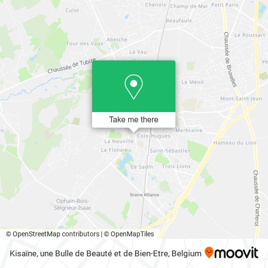 Kisaïne, une Bulle de Beauté et de Bien-Etre map
