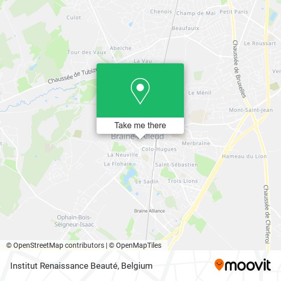Institut Renaissance Beauté plan