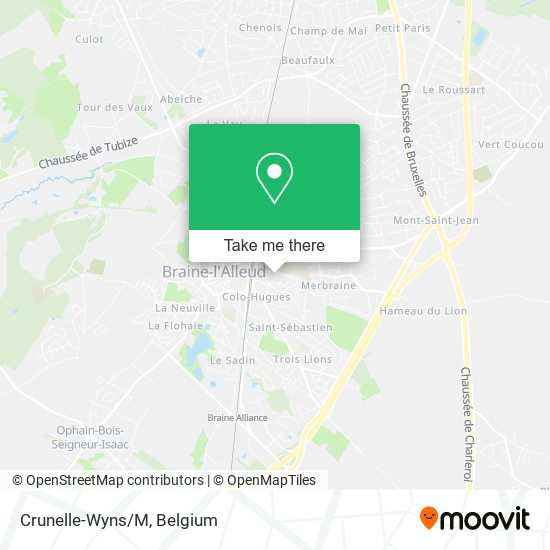 Crunelle-Wyns/M map