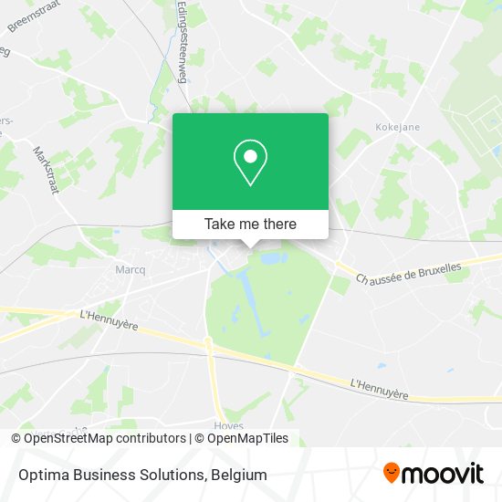 Optima Business Solutions map