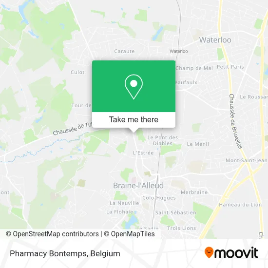Pharmacy Bontemps map